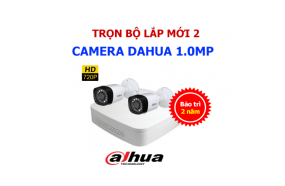 Trọn bộ 2 camera quan sát 1.0MP