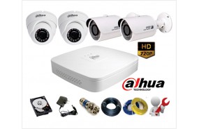 Bộ 4 camera quan sát 4.0mp