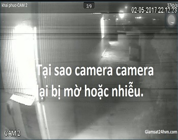 Các lỗi hư camera quan sát thường gặp