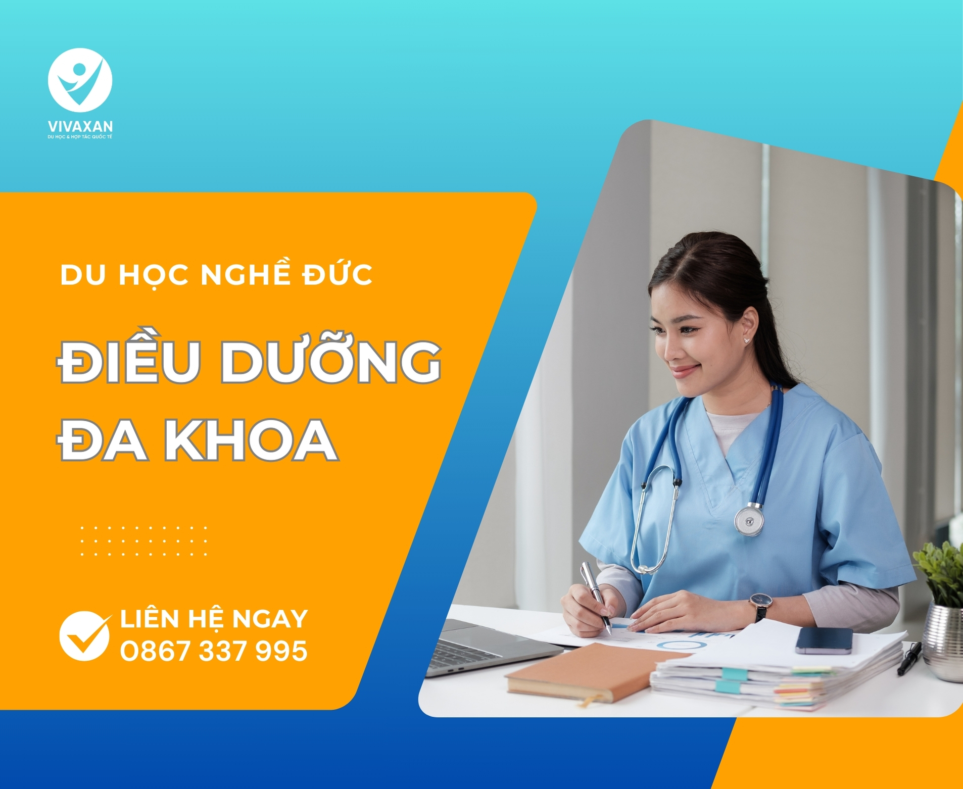 DU HỌC NGHỀ NGÀNH ĐIỀU DƯỠNG ĐA KHOA